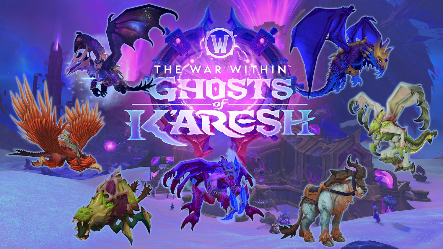 Warcraft Mounts - Patch 11.2 logo